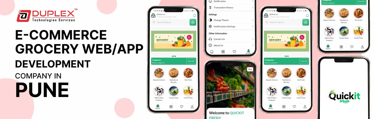 E-Commerce Grocery Web/App Development Company in Pune