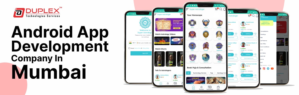 android app development service in Mumbai