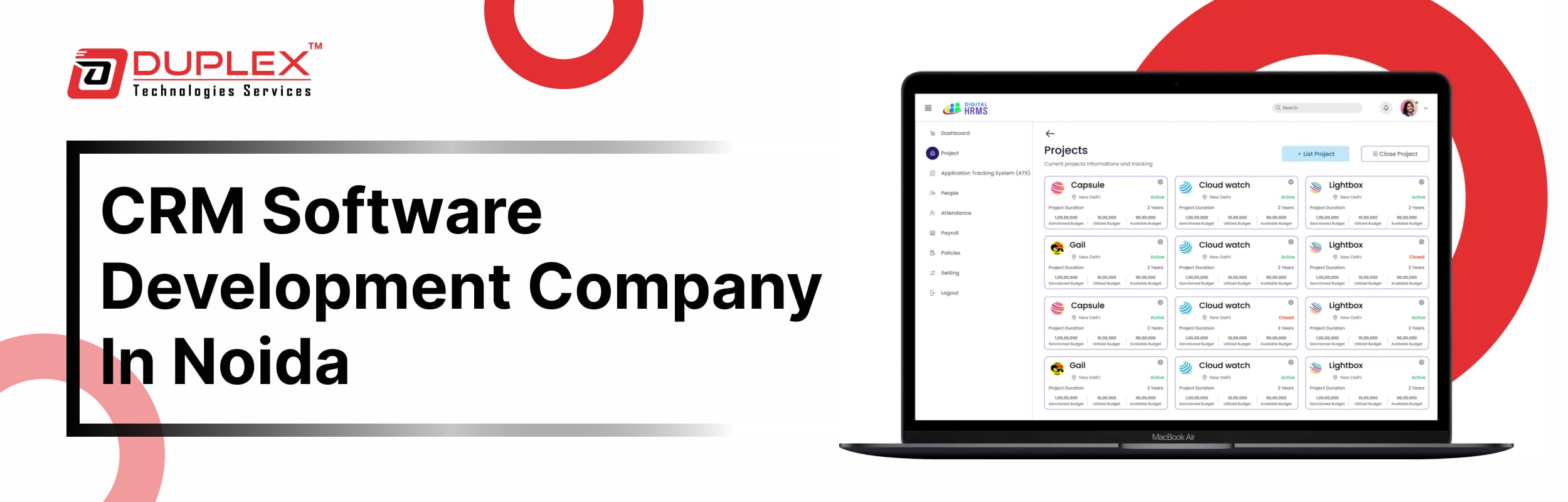 CRM Software Development Company in Noida