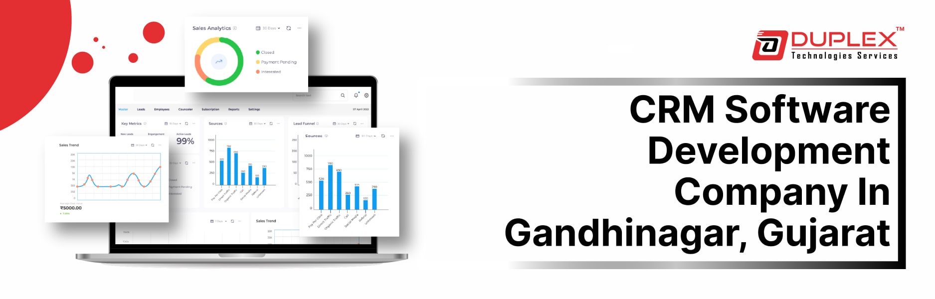 CRM Software Development Company in Gandhinagar, Gujarat